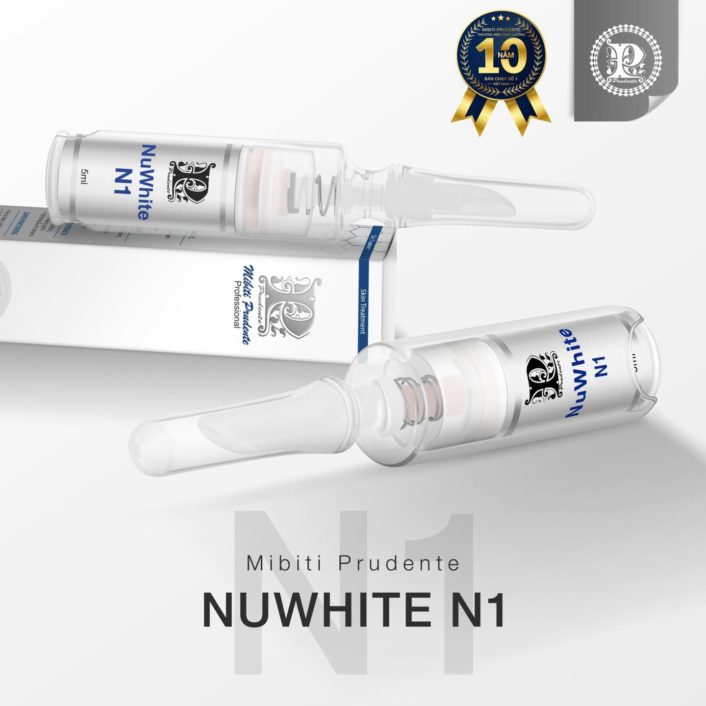  Nuwhite N1 5ml kem hồng nhũ hoa 